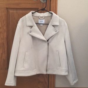 Old Navy suede jacket, NWT